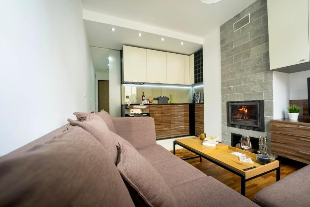 Secluded Mountain Cozy Studio With Fireplace Bansko Exteriér fotografie